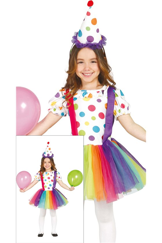 LITTLE GIRL CLOWN, 5-6 YEARS