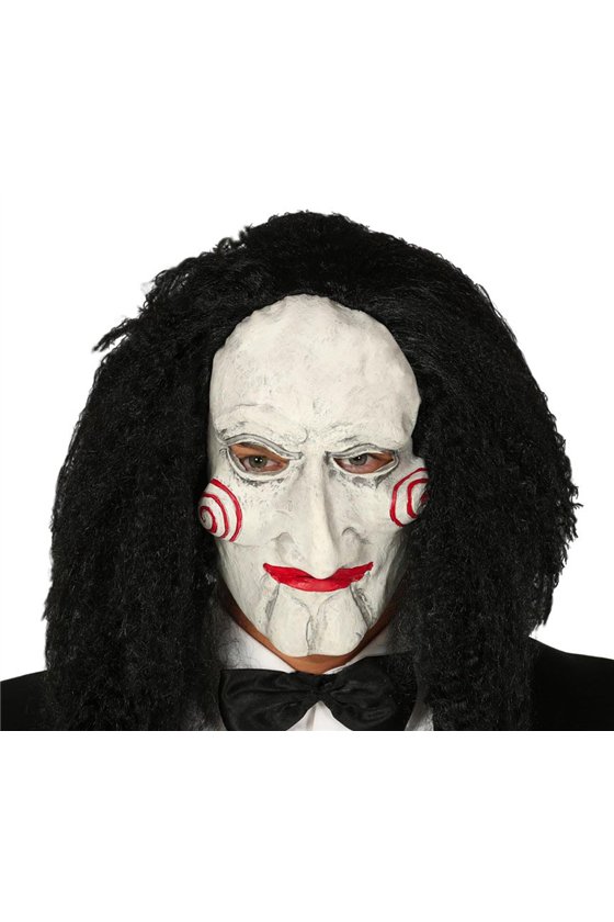 PUPPET WITH HAIR MASK LATEX