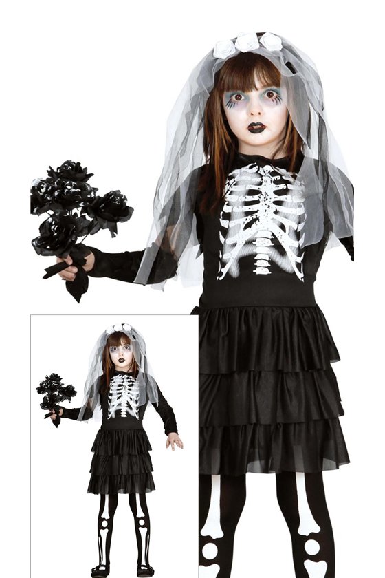 CHILD BRIDE SKELETON, 7-9 YEARS