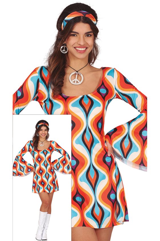 70S DRESS, ADULT, 38 - 40 (M)