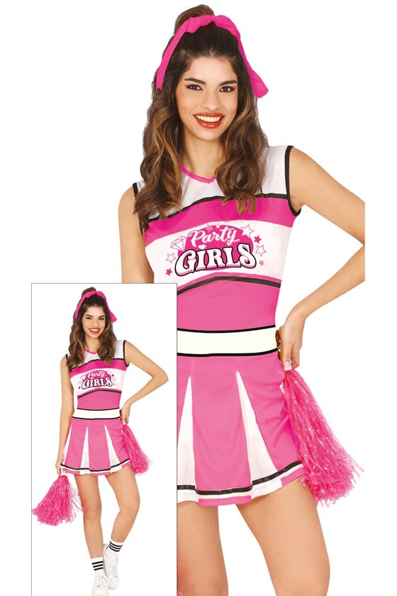PARTY GIRL CHEERLEADER, ADULT, 38 - 40 (M)