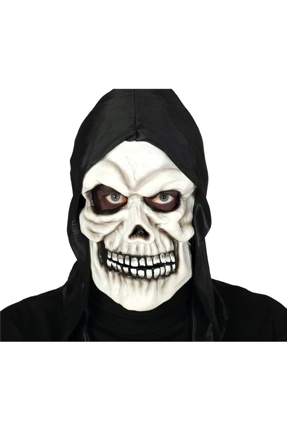 HOODED SKULL MASK, VINYL