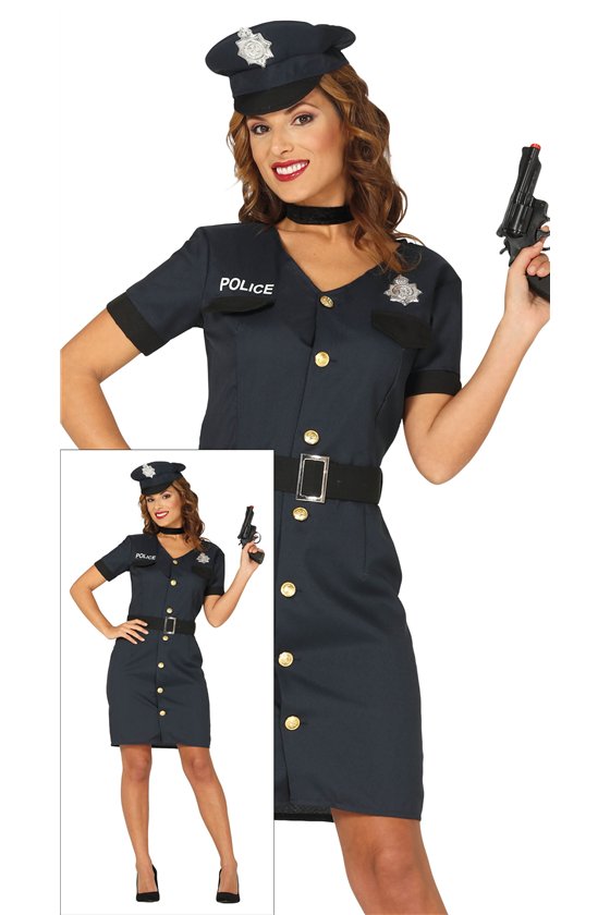 POLICE ADULT (WOMAN) SIZE S 36 38