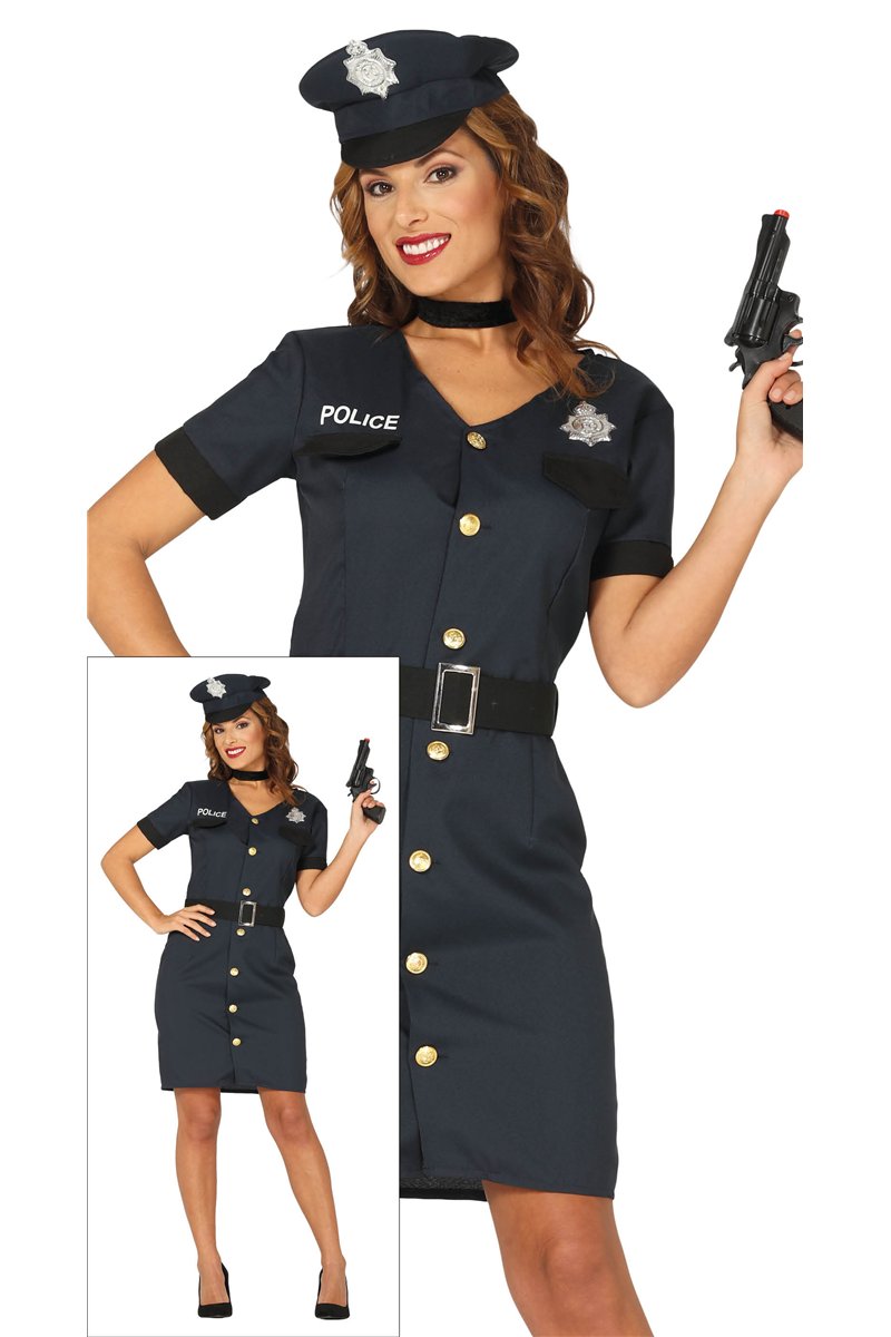 POLICE ADULT (WOMAN) SIZE S 36 38