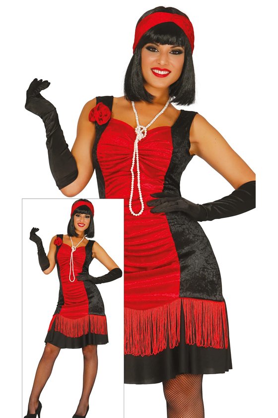 RED CHARLESTON (WOMAN), SIZE S 36-38