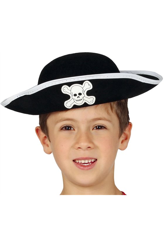 CHILD FELT PIRATE HAT