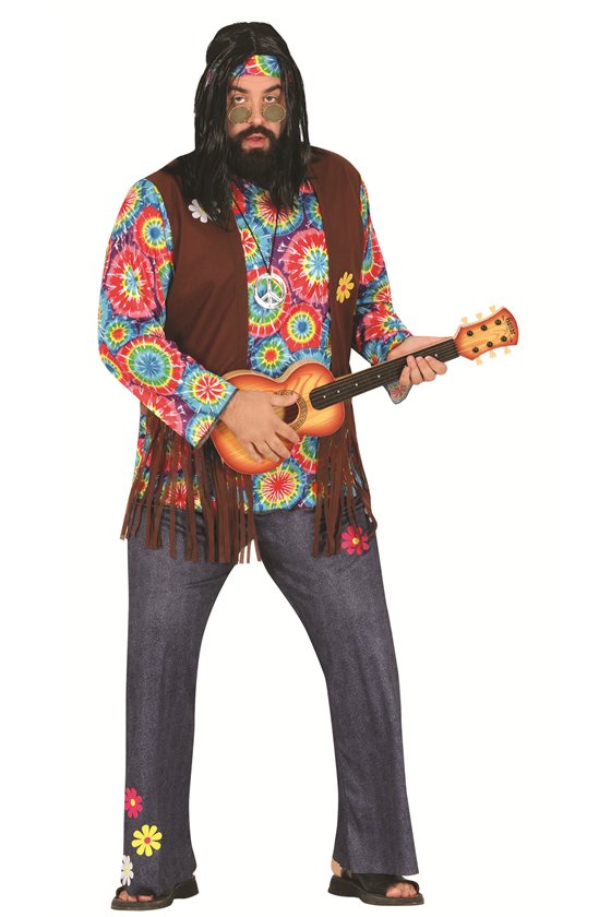 HIPPIE, ADULT, 56 - 58 (XXL)