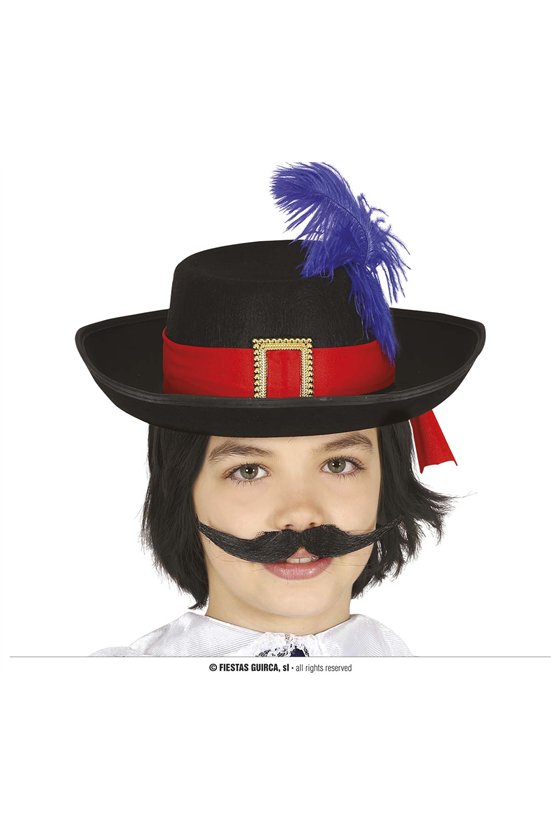 CHILD FELT MUSKATEER HAT