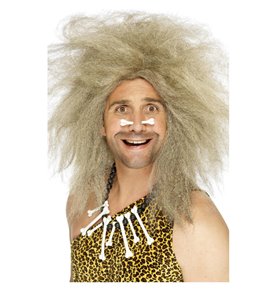 Crazy Caveman Wig, Blonde