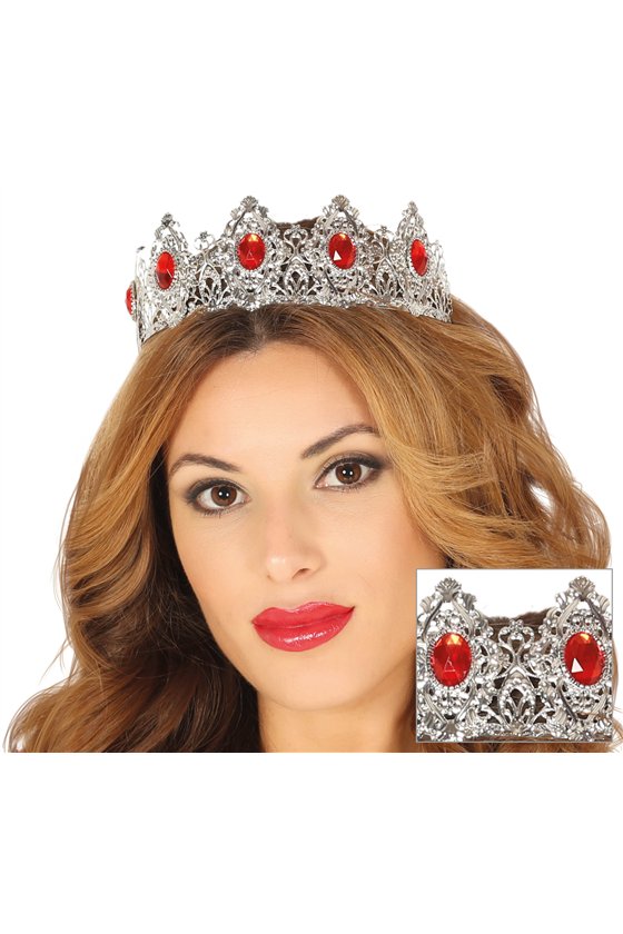 TIARA METAL.SILVER PRINCESS