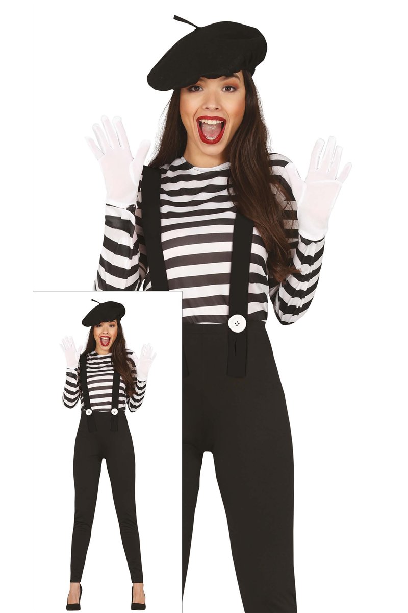 MIME WOMAN XL SPANDEX 