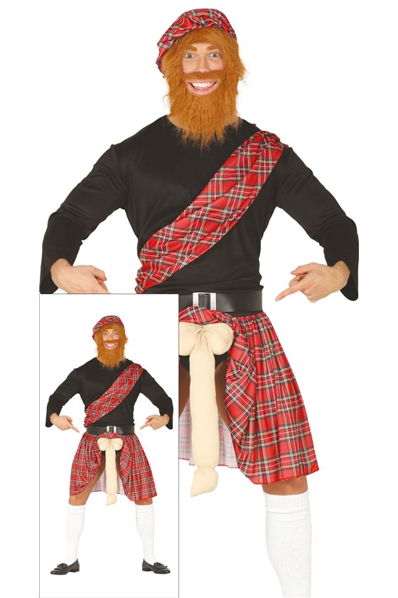 SCOTSMAN WITH SURPRISE  ADULT SIZE XL 54 56 