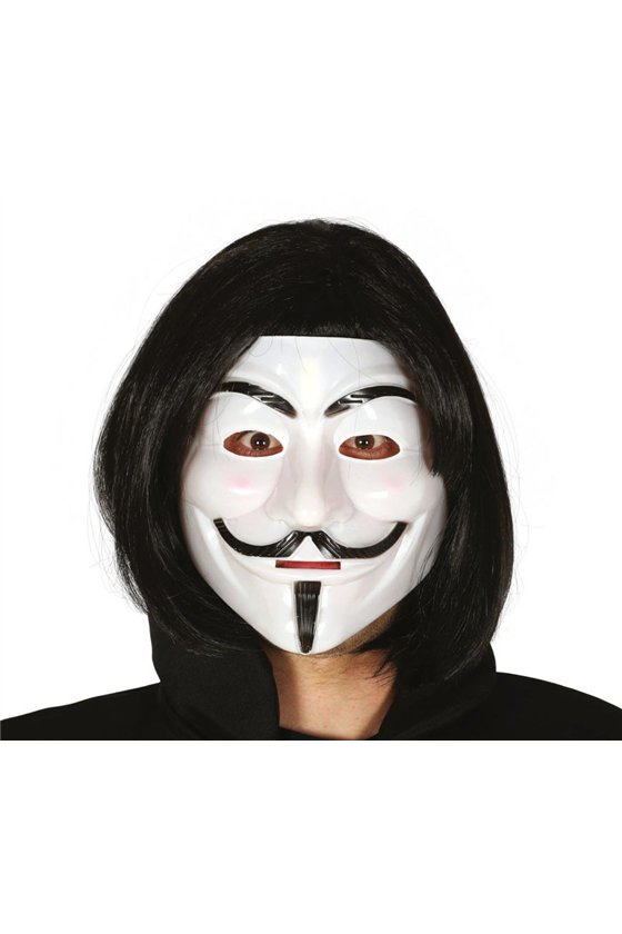 INDIGNANT MASK, PVC