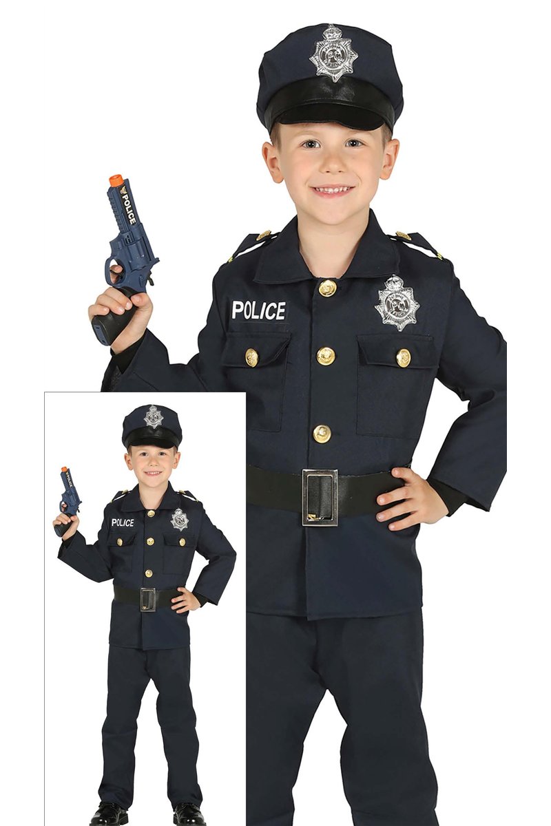 CHILD POLICEMAN 3-4 YEARS