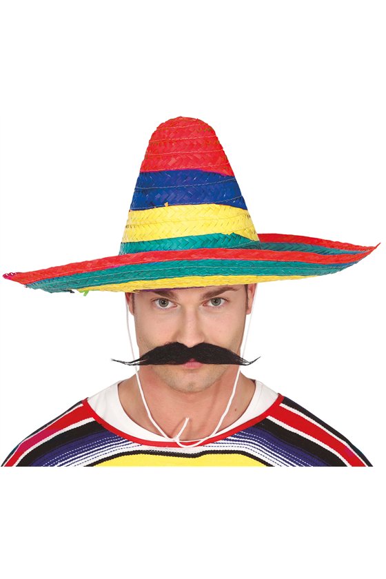 50 CM MULTICOLOUR MEXICAN HAT