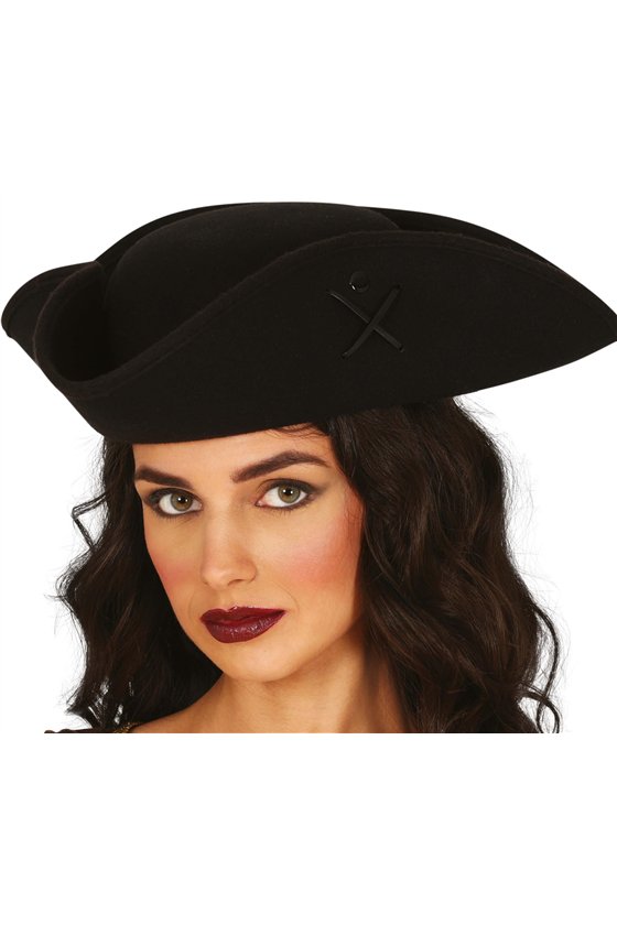 HQ PIRATE FELT HAT, ADULTS