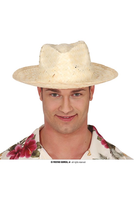 STRAW SUMMER HAT