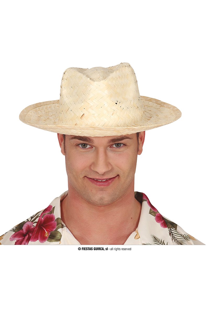STRAW SUMMER HAT