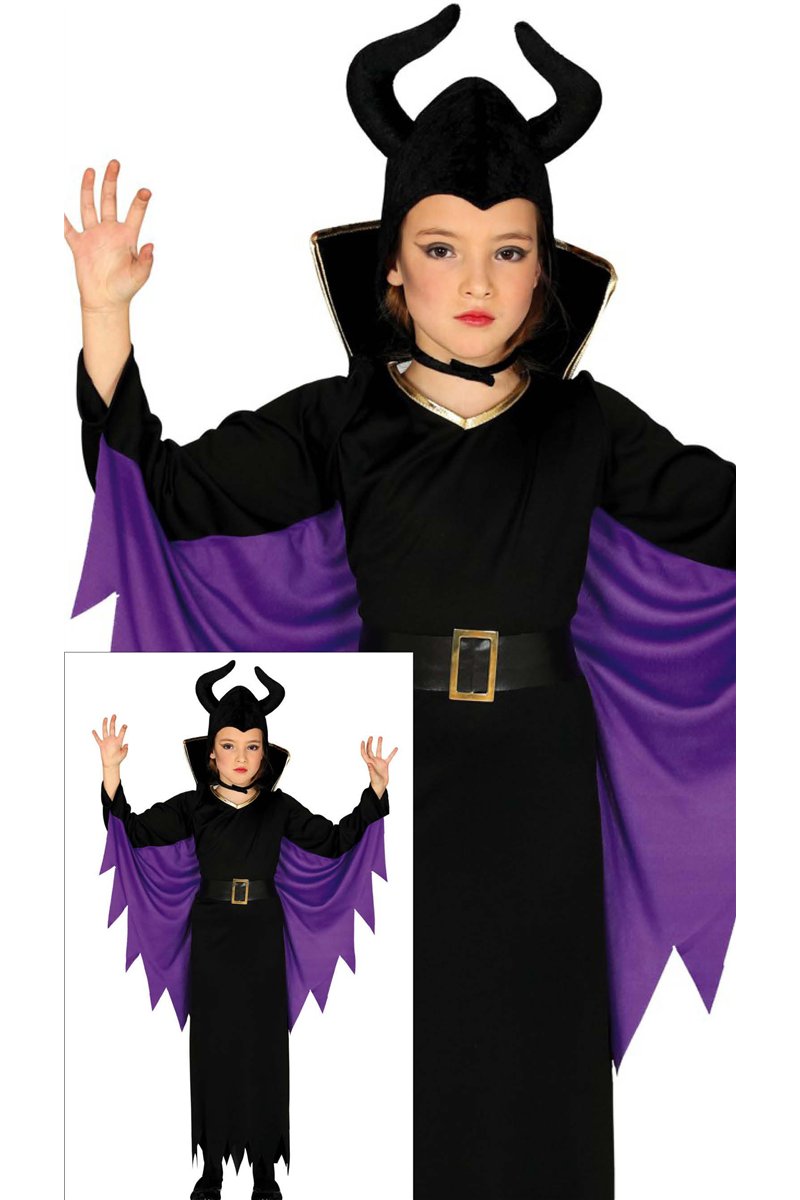 EVIL CHILD FAIRY SIZE 5-6 YEARS