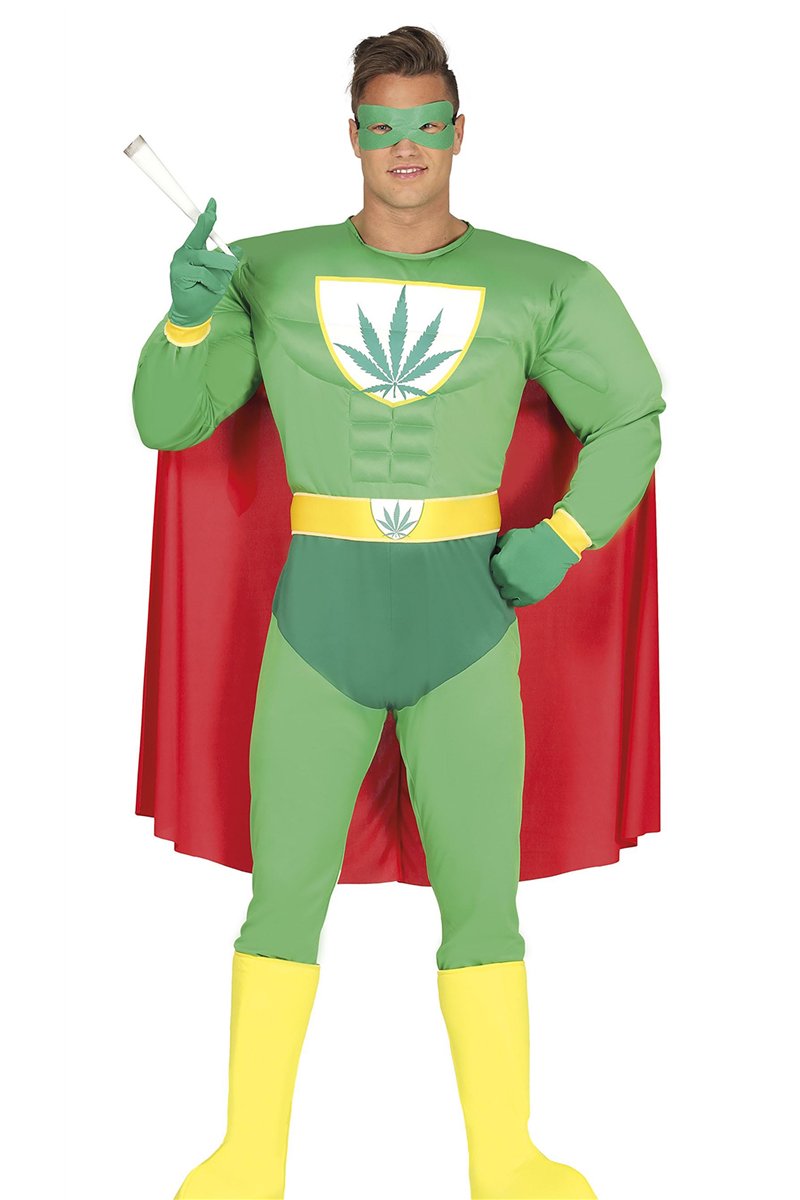 SUPERHERO MARIJUANA, ADULT, 46 - 48 (S)