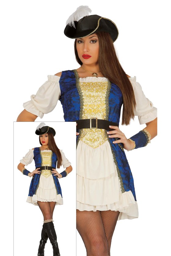ADULT LUXURY PIRATE SIZE S 36-38