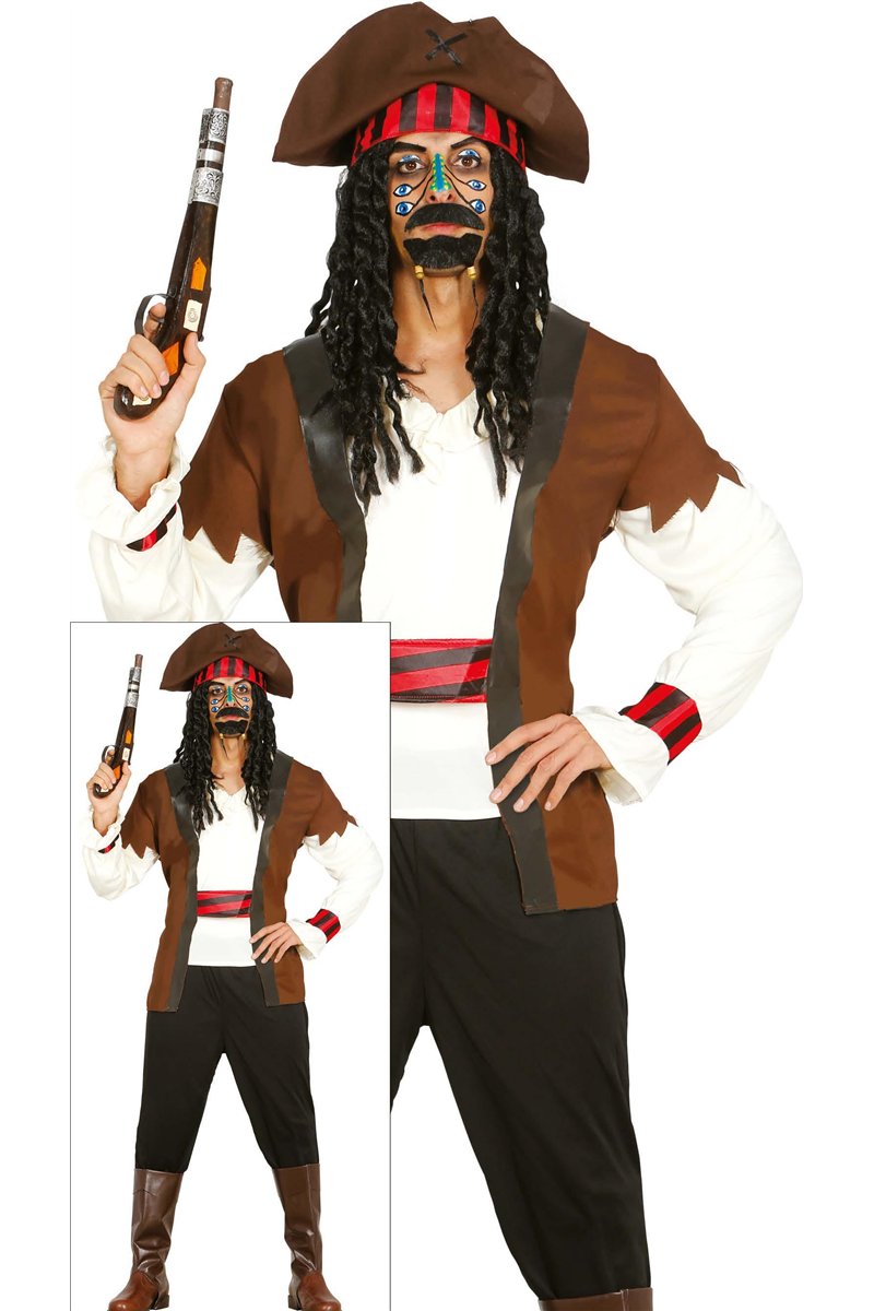 ADULT SEVEN SEAS PIRATE SIZE M 48-50