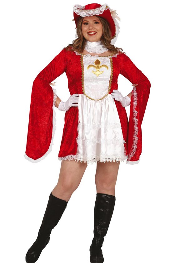 ADULT MUSKETEER LADY SIZE XL 44-46