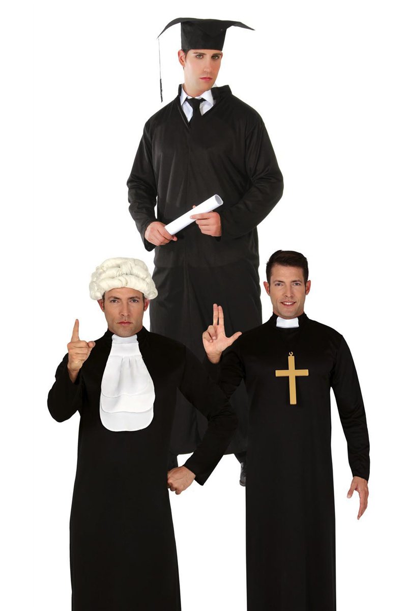 ADULT STUDENT/PRIEST/JUDGE SIZE M 48-50