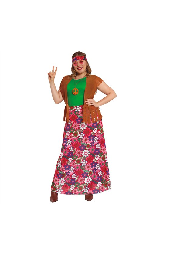 ADULT HAPPY HIPPIE SIZE XL 44-46