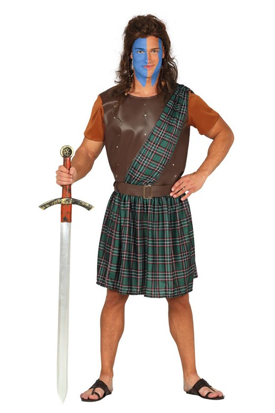 ADULT SCOTTISH WARRIOR SIZE M 48-50