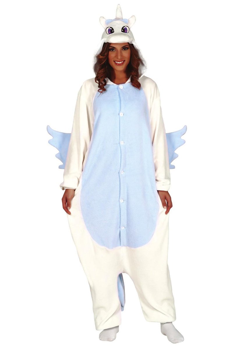 ADULT UNICORN PYJAMAS SIZE L 42-44