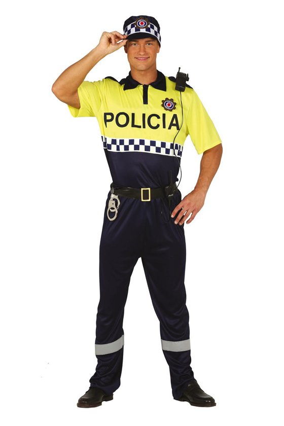 ADULT LOCAL POLICE SIZE L 52-54
