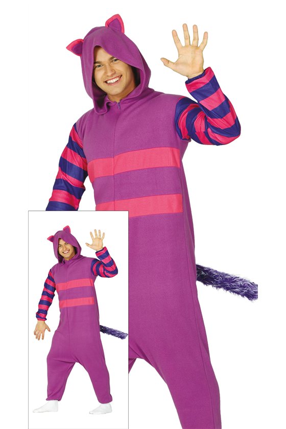 ADULT PURPLE CAT PIJAMAS SIZE 42-44
