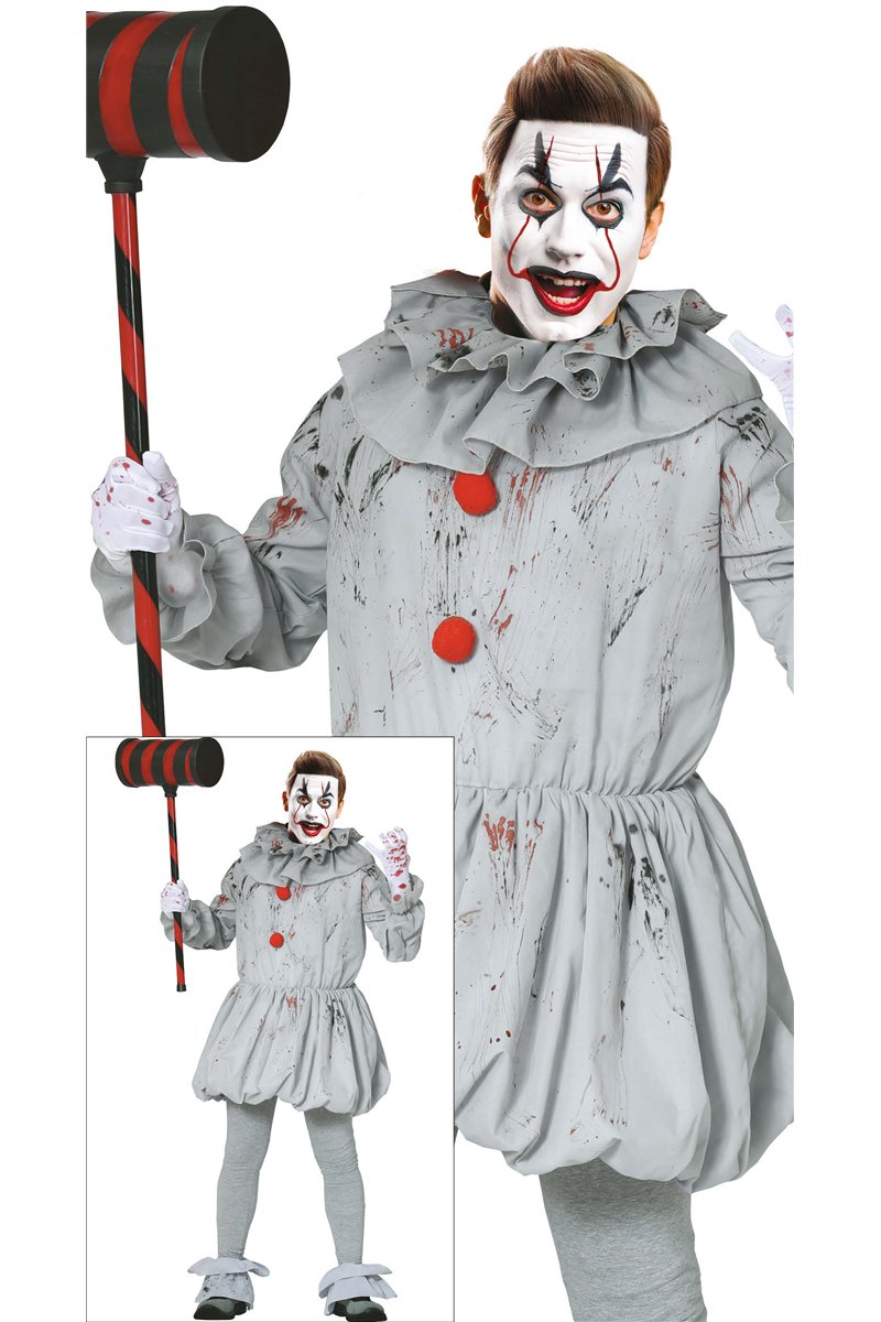 ADULT KILLER CLOWN SIZE 48-50
