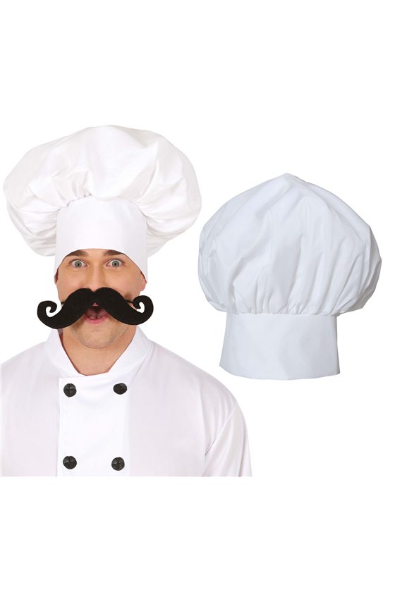 FABRIC CHEF HAT, ADULTS