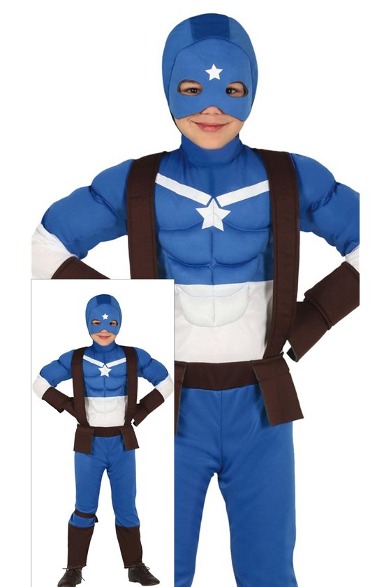 CAPTAIN SUPERHERO CHILDREN 10 12 YEARS