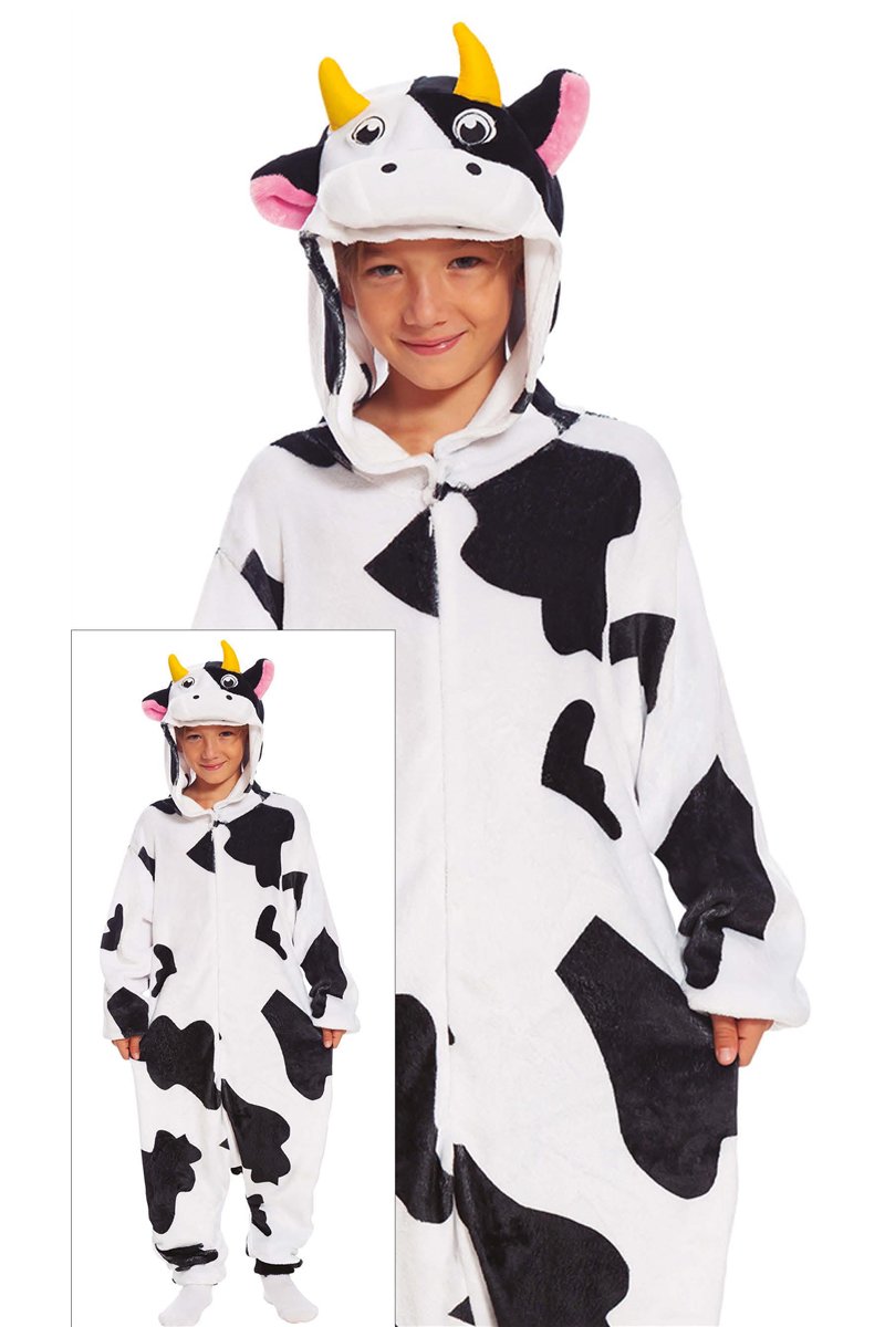 PYJAMA COW CHILDREN 7 9 YEARS