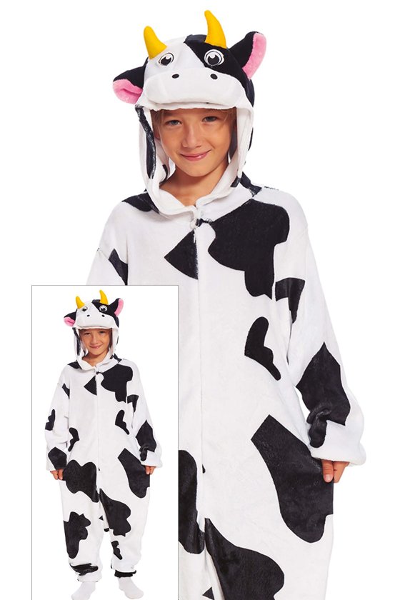 PYJAMA COW CHILDREN 10 12 YEARS