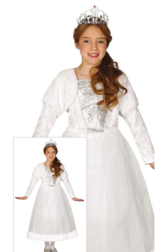 WHITE PRINCESS CHILDREN SIZE 7 9 YEARS