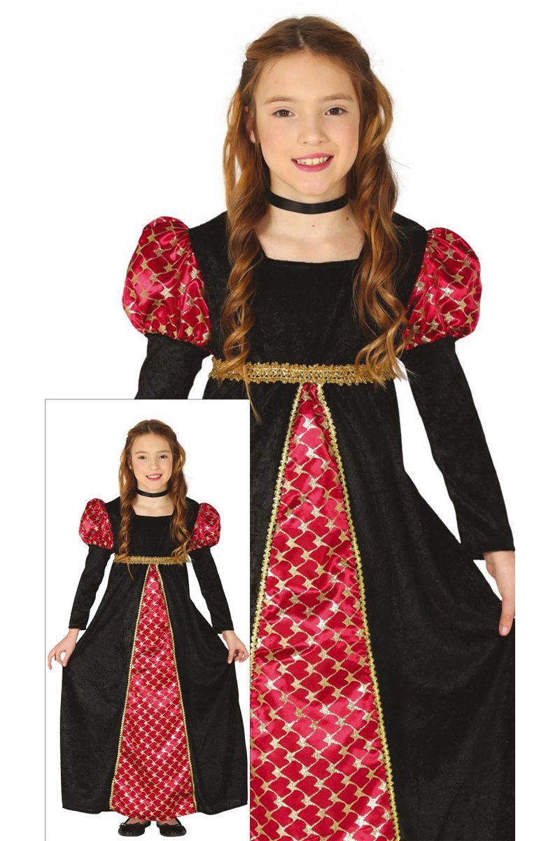 MEDIEVAL LADY CHILDREN SIZE 7 9 YEARS