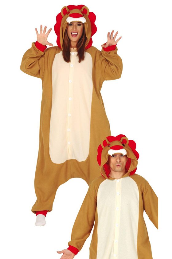 PYJAMA LION ADULT (WOMAN) SIZE L 52 54 
