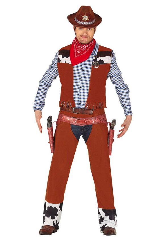 COWBOY ADULT SIZE L 52 54